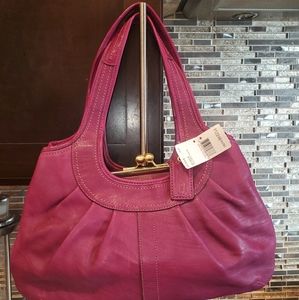 NWT Coach Ergo Pleated Handbag
